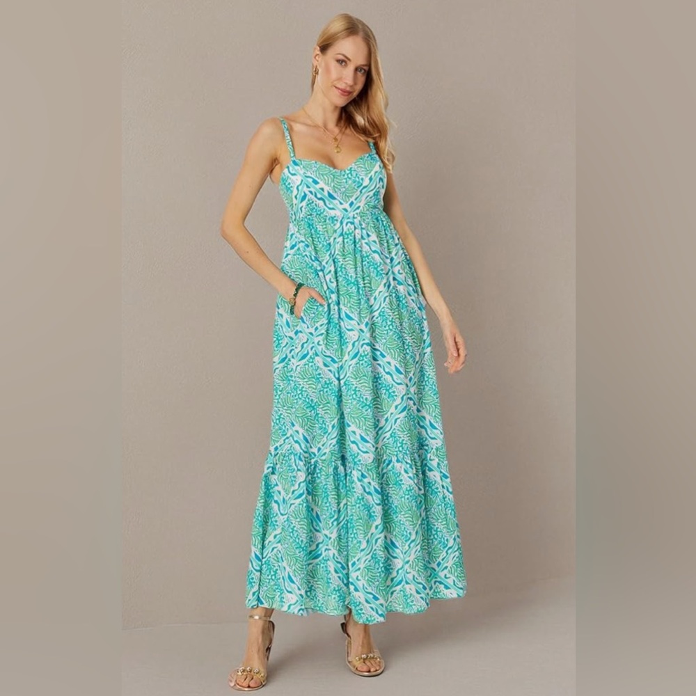 Lilly Pulitzer Heidi Cotton Maxi Dress